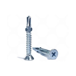 پیچ سمنت برد سرتخت بالدار 4.2x50