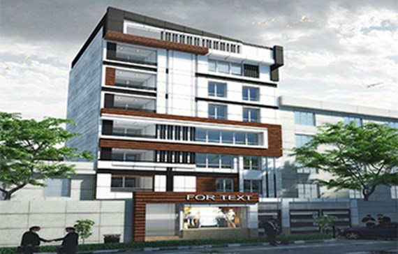 طراحی نمای کامپوزیت و ترموود ساختمان گوهر ری