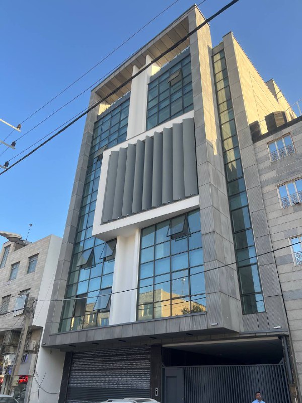 نمای پروژه اداری فردیس کرج