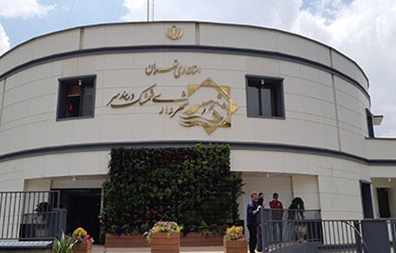 فایبر سمنت برد در نمای شهرداری شمشک