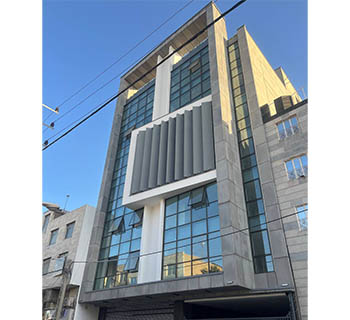 نمای پروژه اداری فردیس کرج