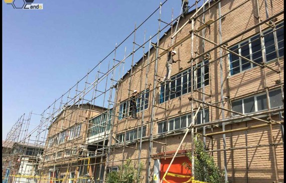 پروژه بازسازی شرکت آذین تنه با ورق سمنت برد