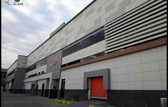 پروژه بازسازی شرکت آذین تنه با ورق سمنت برد