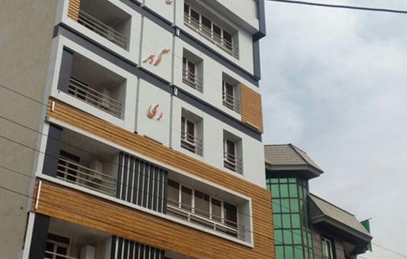 طراحی نمای کامپوزیت و ترموود ساختمان گوهر ری