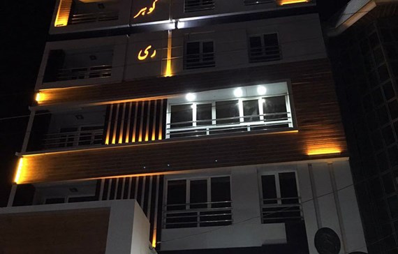 طراحی نمای کامپوزیت و ترموود ساختمان گوهر ری