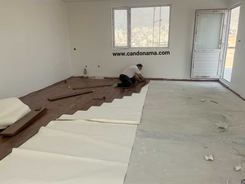 پروژه سازه با ال اس اف در قیطریه تهران