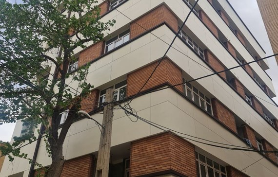 سمنت برد در ساختمان اداری کرج