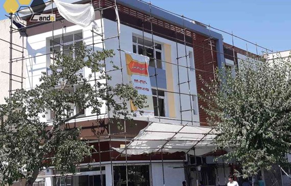 بازسازی ساختمان اداری آیت الله کاشانی با فایبر سمنت برد