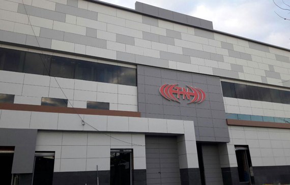 پروژه بازسازی شرکت آذین تنه با ورق سمنت برد