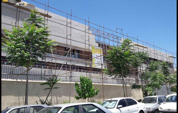 پروژه بازسازی شرکت آذین تنه با ورق سمنت برد