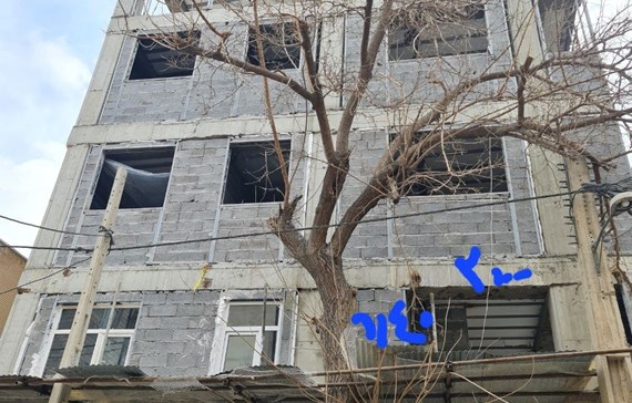 سمنت برد در ساختمان اداری کرج